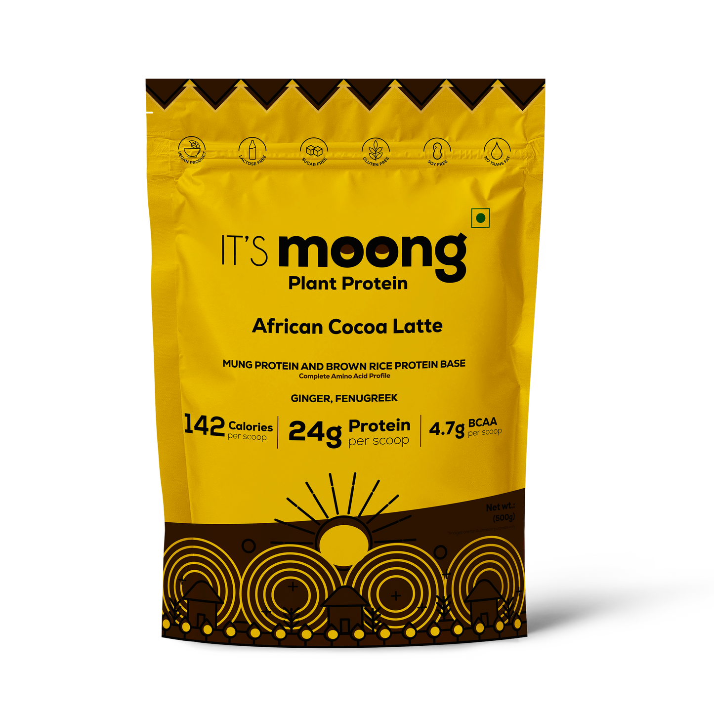 African Cocoa Latte
