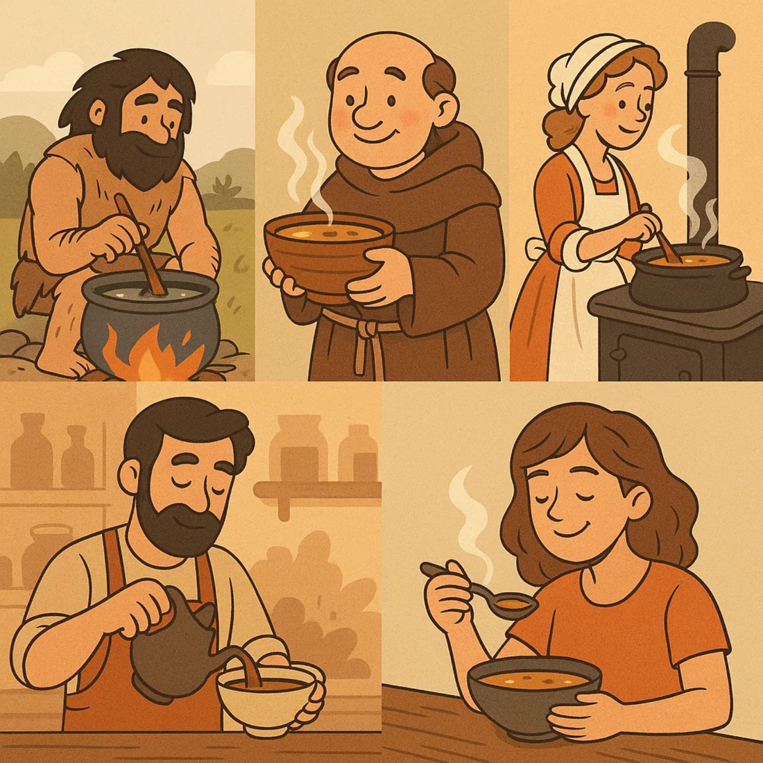 Broth, Brew, or Bowl? The Long, Steamy History of Soup
