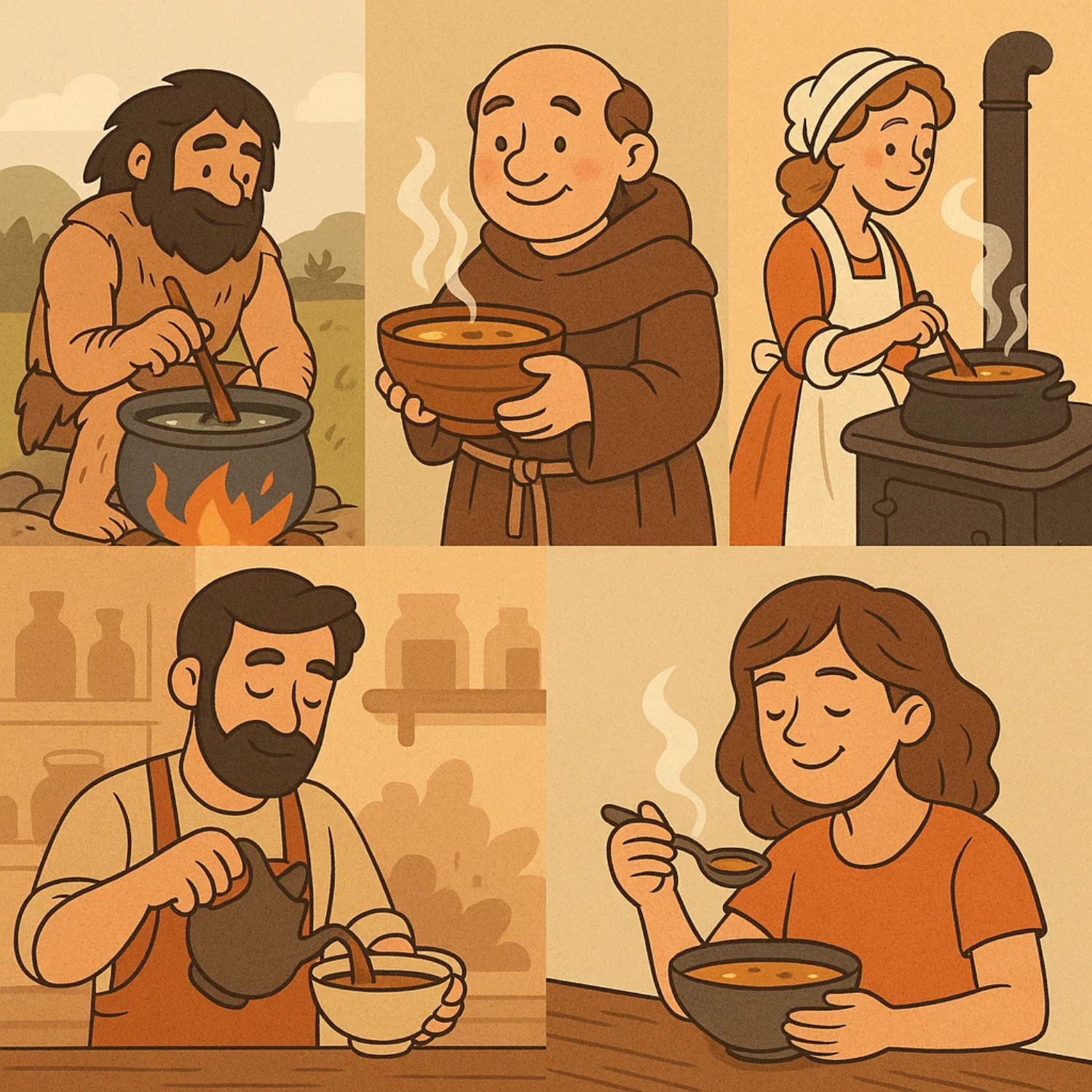 Broth, Brew, or Bowl? The Long, Steamy History of Soup