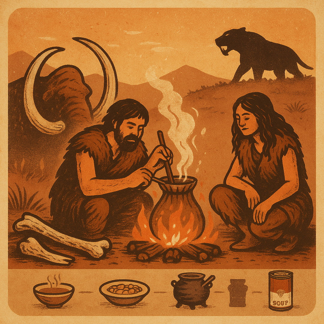 Mammoths, Sabretooths, and Soup: A 20,000 BC Story