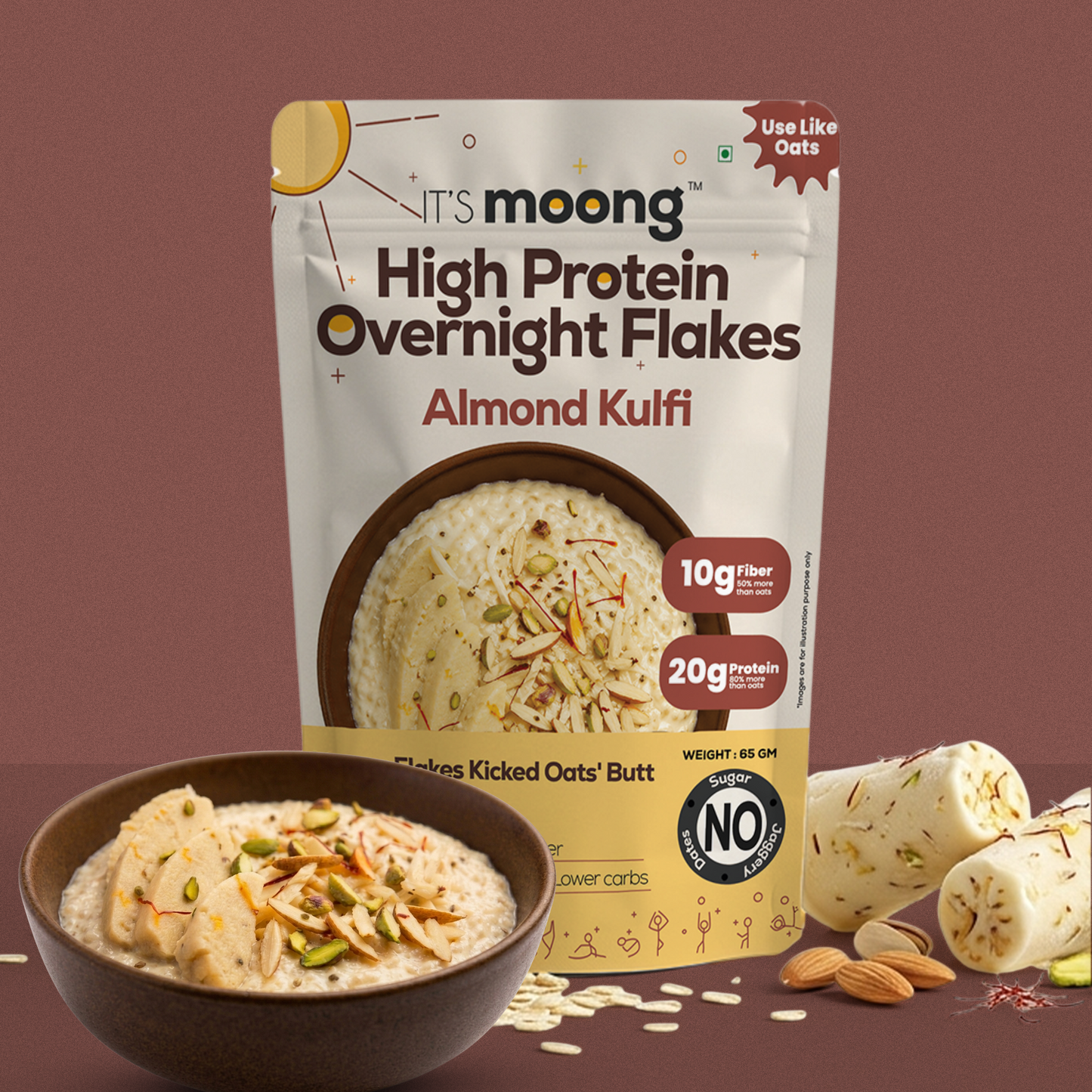 Almond Kulfi