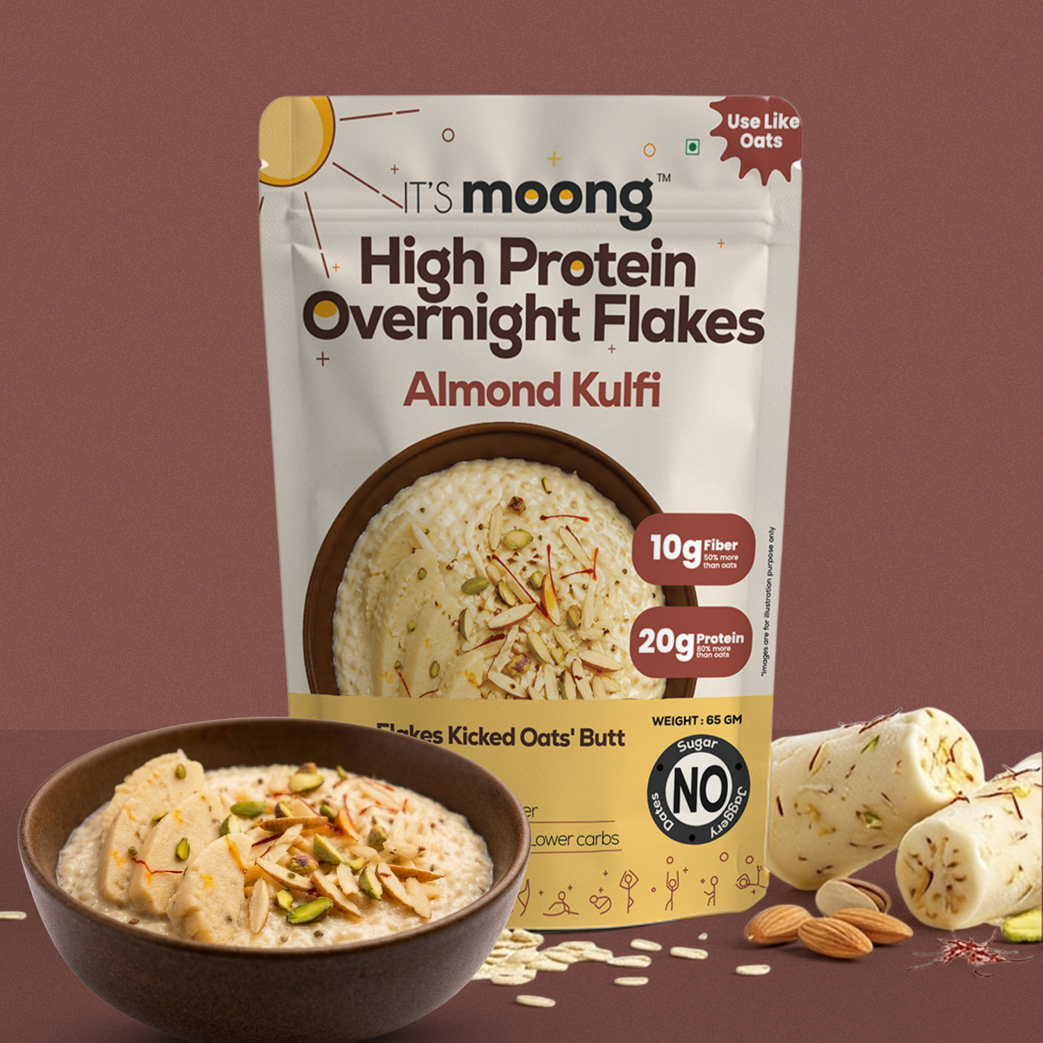 Almond Kulfi