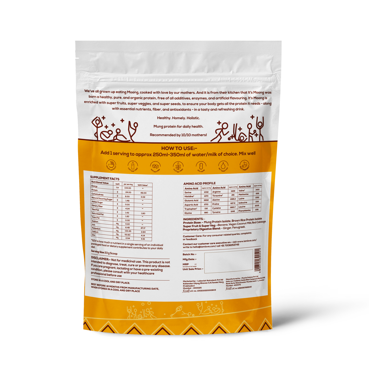 Unflavoured & Unsweetened