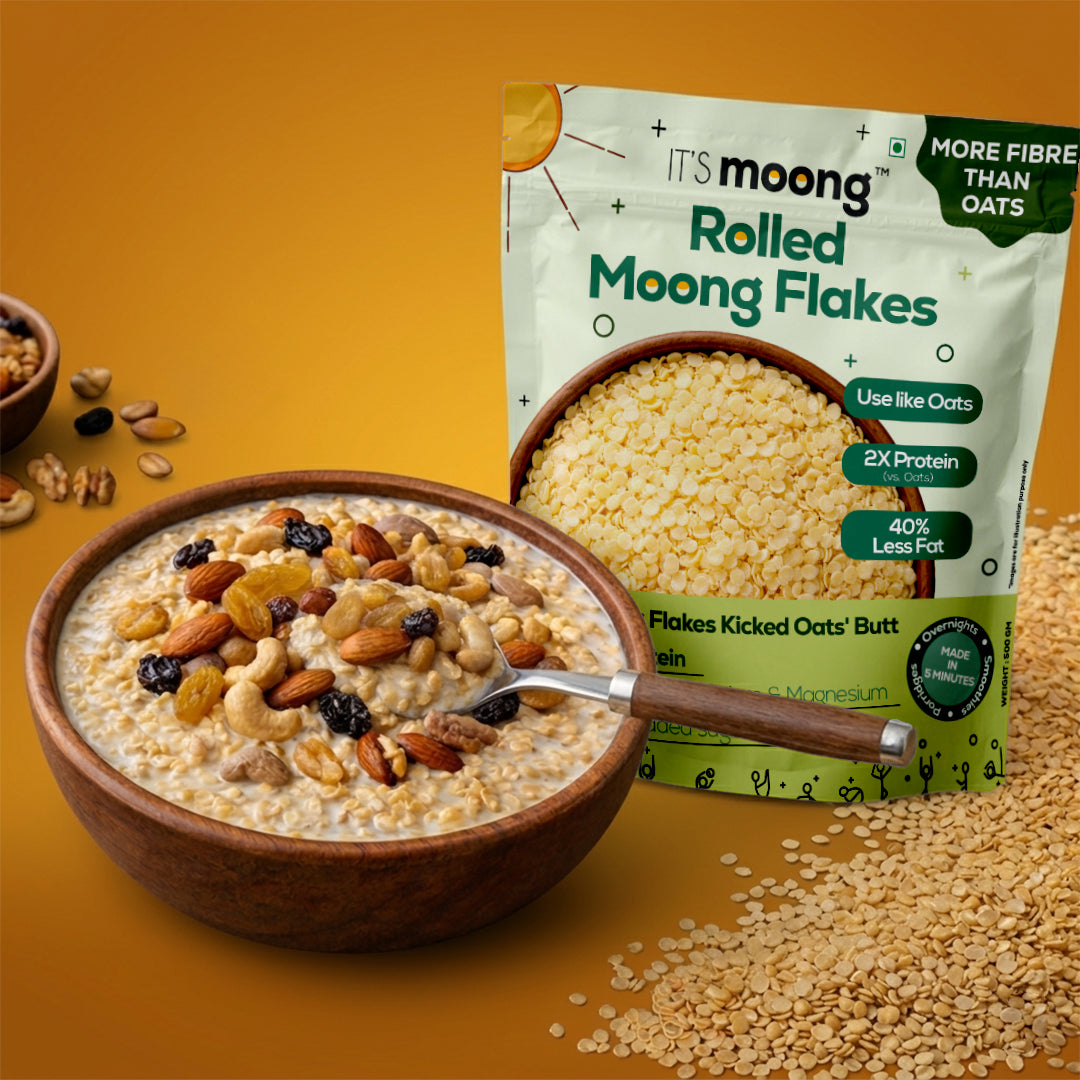Rolled Moong Flakes
